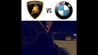 بي ام دبليو VS لامبورجيني سيارات BMW