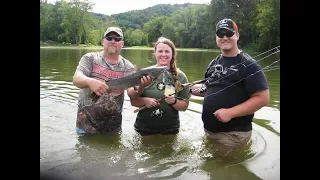 BIG fish caught: Susquehanna River Fishing