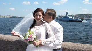 Свадебный клип. Видеосъёмка свадебная в СПб.