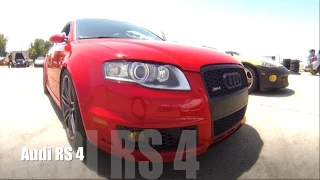 Audi RS 4 Unleashed at the track