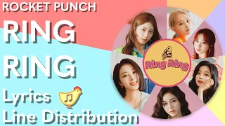 Rocket Punch - Ring Ring (Line Distribution + Color Coded Lyrics)