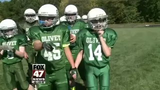 Olivet Special Needs Student Scores Touchdown