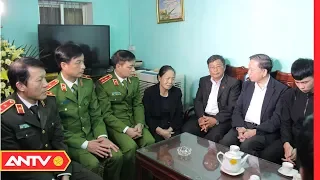 Bộ trưởng Tô Lâm thăm, động viên gia đình cán bộ chiến sĩ hi sinh tại Đồng Tâm | ANTV