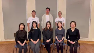 赫声合唱团阿卡贝拉版《我爱你中国》，芬兰留学生国庆晚会 ｜Helsinging acapella choir