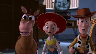 Toy Story 2 Woody Tries To Leave Scene