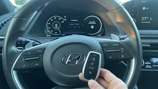 2022 Hyundai Sonata All Smart Keys Lost using Autel IM608 Pro2 and Universal iKey