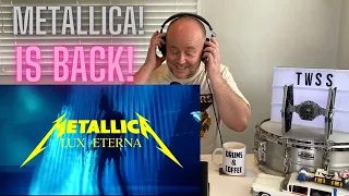 Drum Teacher Reacts: Metallica: Lux Æterna (Official Music Video) FIRST TIME LISTEN
