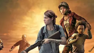 The Walking Dead: The Final Season intro, but it's The Last Of Us TV show intro