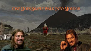 One Does Simply Walk Into Mordor - LOTRO Edition