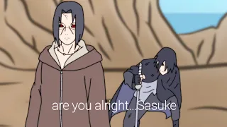 Itachi saves Sasuke from Ishiki | fan animation