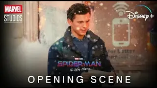 Spiderman No Way Home (2021) | Opening Scene | Marvel Studios Concept