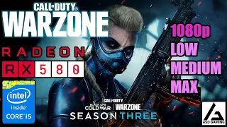 AMD RX580 4GB | Intel i5 4690 | Call of Duty: Warzone - 1080p Medium, High & Max