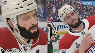 NHL 22 - Next Gen vs Last Gen (Xbox Series x vs Xbox One) [1080p 60FPS HD]