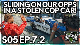 Episode 7.2: Sliding On Our Opps In A Stolen Cop Car! | GTA RP | Grizzley World Whitelist