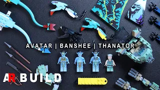 LEGO Speed Build! - AVATAR  2022 | Thanator | Banshee | AMP Suit Quaritch | ASMR