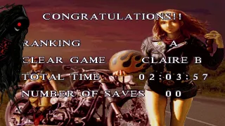 Resident Evil 2 1998 - Claire B Scenario - Original Mode - Normal - A/S Rank