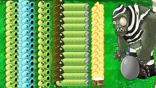 All Pea PvZ vs Dr  Zomboss 100% Epic Hack Plants vs Zombies