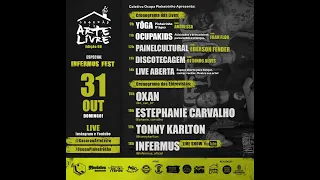 Casarão Arte Live 60º Edição 31/10/2021 - Infermus Fest 8 anos