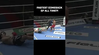 The fastest comeback of all time?! #kickboxing #shorts