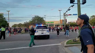 Alice Harte Band marching to Edna Karr (Homecoming Parade) 2023