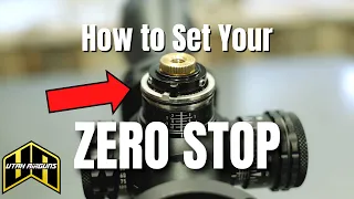 How to Set Your Zero Stop on a Scope