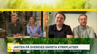 Sveriges sämsta kyrkplatser: "Man ser ingenting" - Nyhetsmorgon (TV4)