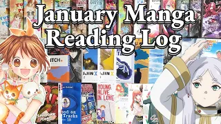 The Good, the Bad, and the Ugly... | January Manga Reading Log (45 Volumes)