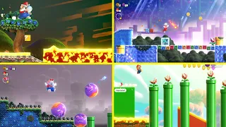 Mario Wonder Remixed is SO COOL!! *Random Challenge Every Level!!*