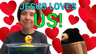 How to teach kids about Jesus love for us. His love for us is endless! Object lesson for children!