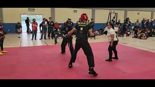 pelea ha puntos torneo kick boxing point fighting (2)