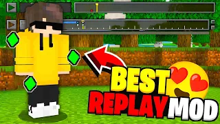 Finally You Can Use Java Like Replay Mod in Minecraft PE 1.20+ 🤯|| REPLAY Mod For Mcpe 🤩