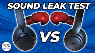 Soundcore Life Q45 vs Life Q35 Sound Leak Test | Featured Tech (2022)