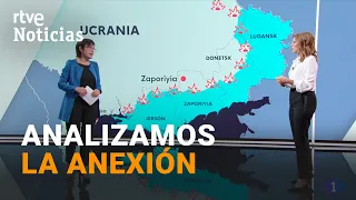 GUERRA UCRANIA-ANEXIÓN: ¿Cuál es el OBJETIVO de PUTIN? ¿Qué IMPLICA la INCORPORACIÓN? | RTVE