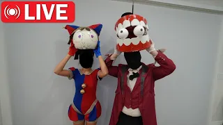 CAINE AND POMNI FACE REVEAL LIVESTREAM!