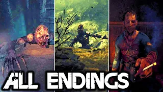 Amnesia The Bunker - ALL ENDINGS (True Ending, Escape & Fall Endings) 2023