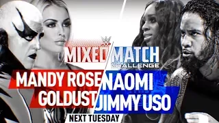 WWE Mixed Match Challenge 6/2/2018 (PREVIEW) #Goldust/RoseVsJimmy/Naomi!!!