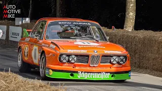 1975 BMW 3.0 CSL 'Batmobile' (E9) - Flatout Action & Pure Sounds