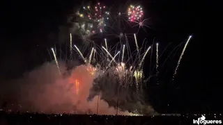 Espectáculo piromusical con mascletà nocturna a cargo de Pirotecnia Alpujarreña