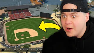 My New Custom Stadium in MLB 24!