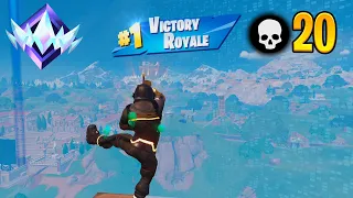 High Elimination Solo Ranked Win Gameplay (Fortnite Chapter 5 Season 2)