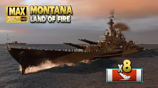 Battleship Montana: "I need intelligence data" - World of Warships