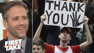 Raptors fans did the right thing by not booing Kawhi in his return - Max Kellerman | First Take