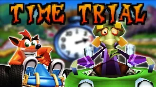 Crash Team Racing All Time Trials - Nitros Oxide