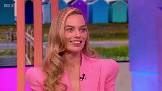 Margot Robbie & America Ferrera Talking About "Barbie" on The One Show (July 13, 2023)