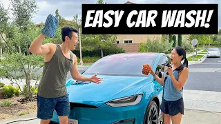 Beginners Guide to Washing Your Tesla (teaching my wife)