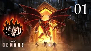 ZAGRAJMY W BOOK OF DEMONS 1080p (PC) #1 - GENIALNY POLSKI RPG POLECAM