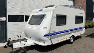 Hobby Excellent Easy 400 Caravan + voortent + luifel + fietsendrager | Caravan verkopen aan Reijms?