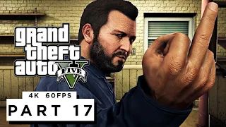 GRAND THEFT AUTO 5 Walkthrough Gameplay Part 17 - (PC 4K 60FPS) RTX 3090 MAX SETTINGS