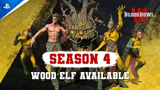 Blood Bowl 3 - Season 4: Wood Elf Trailer | PS5 Games