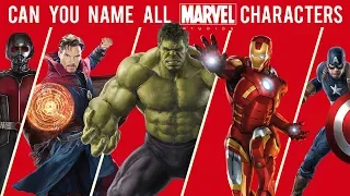 Can You Name All Marvel Characters?